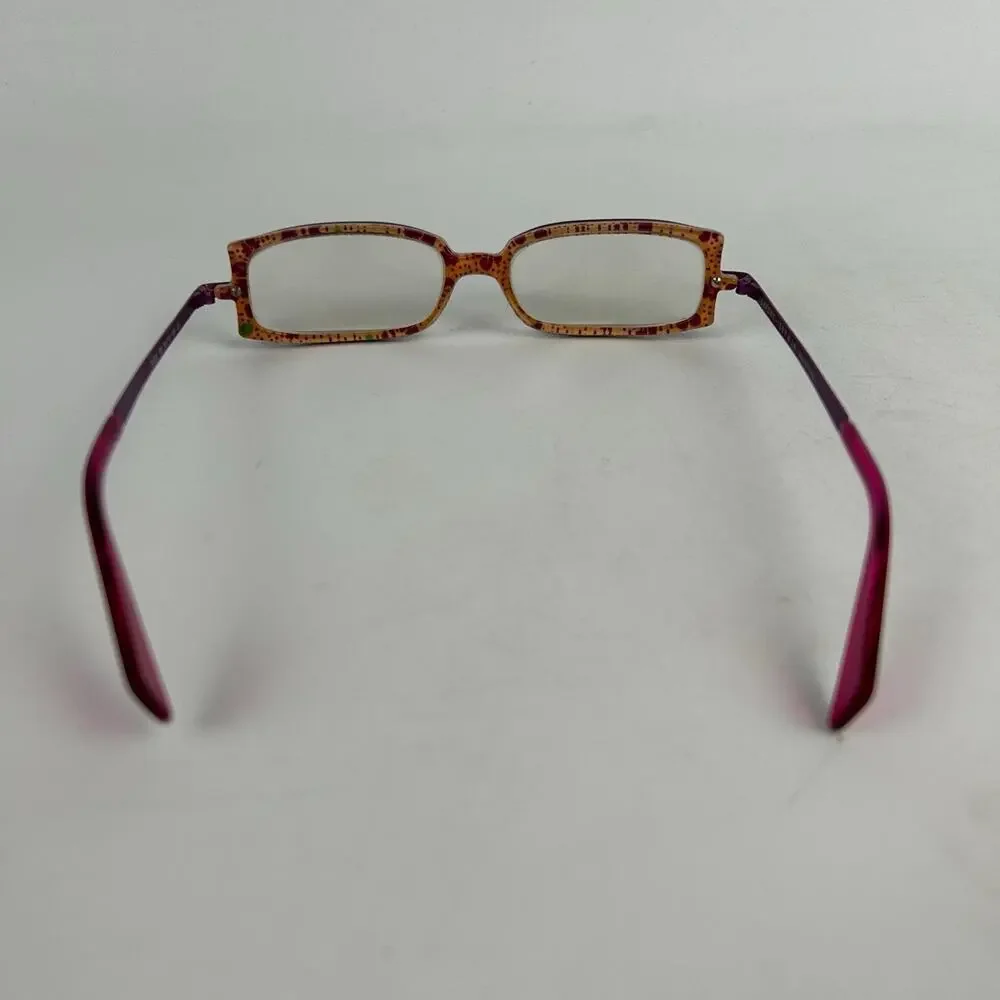 Lafont Issy & LA Suzie 702 Pink Purple Eyeglasses Frames 50-15-135 France Women‎